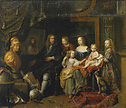 The Jabach Family, Charles Le Brun (French, Paris 1619–1690 Paris), Oil on canvas